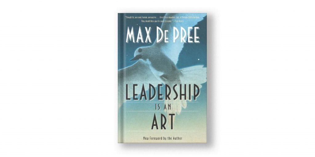 libri sulla leadership - leadership is an art - max de pree