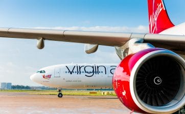 Virgin Atlantic dichiara bancarotta e chiede aiuto agli USA