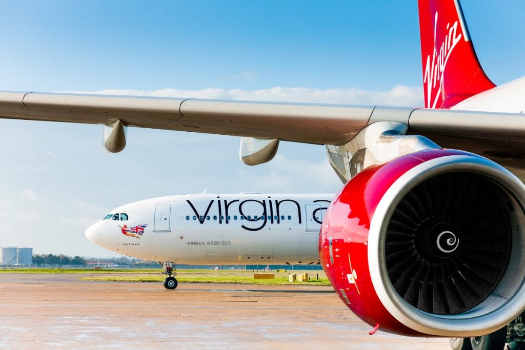 Virgin Atlantic dichiara bancarotta e chiede aiuto agli USA